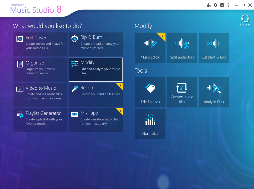 Ashampoo Music Studio - Screenshot #1