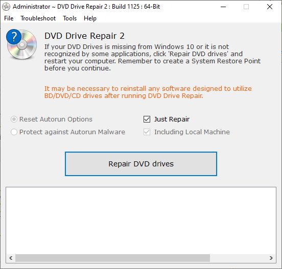 DVD Drive Repair 9.2.3.2886 for windows download free