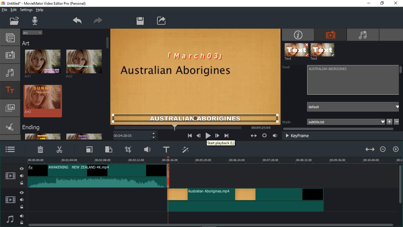 MovieMator Video Editor Pro - Screenshot #6