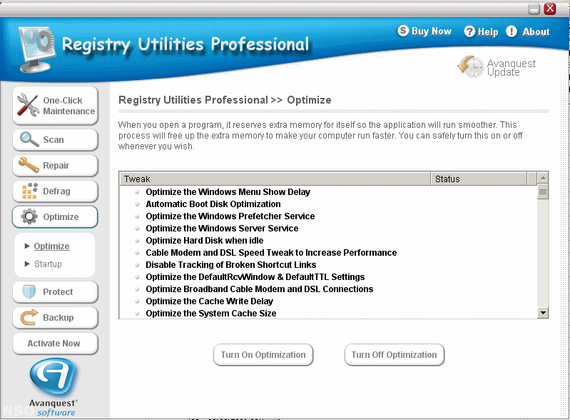 Registry Utilities Pro - Screenshot #3
