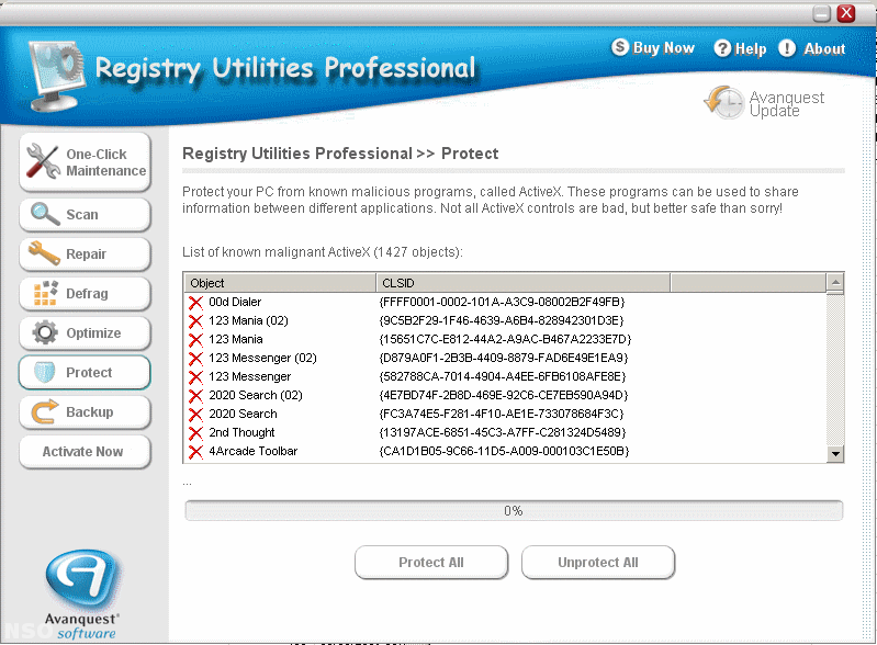 Registry Utilities Pro - Screenshot #2