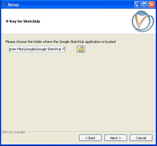 V-Ray for SketchUp 7 - Screenshot #1