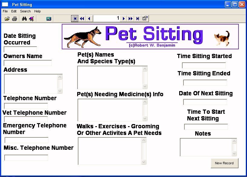 Pet Sitting download for free SoftDeluxe