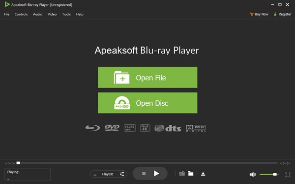 Apeaksoft Blu-ray Player - Screenshot #1