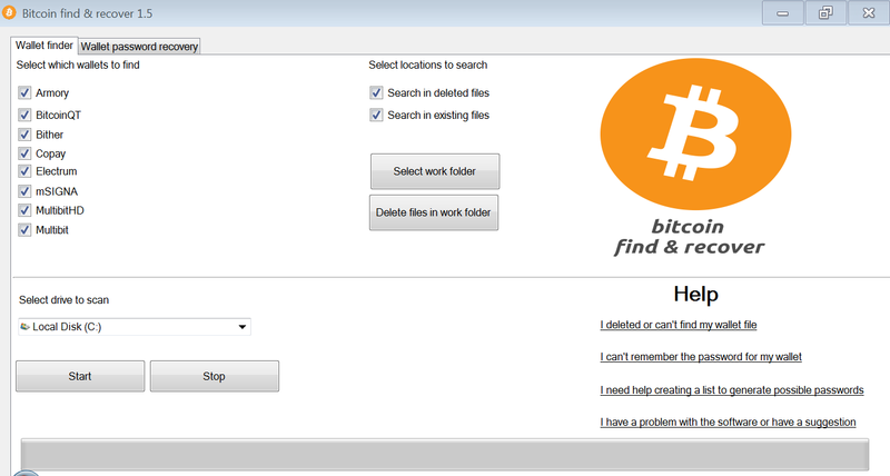 Bitcoin Find and Recover download for free - SoftDeluxe
