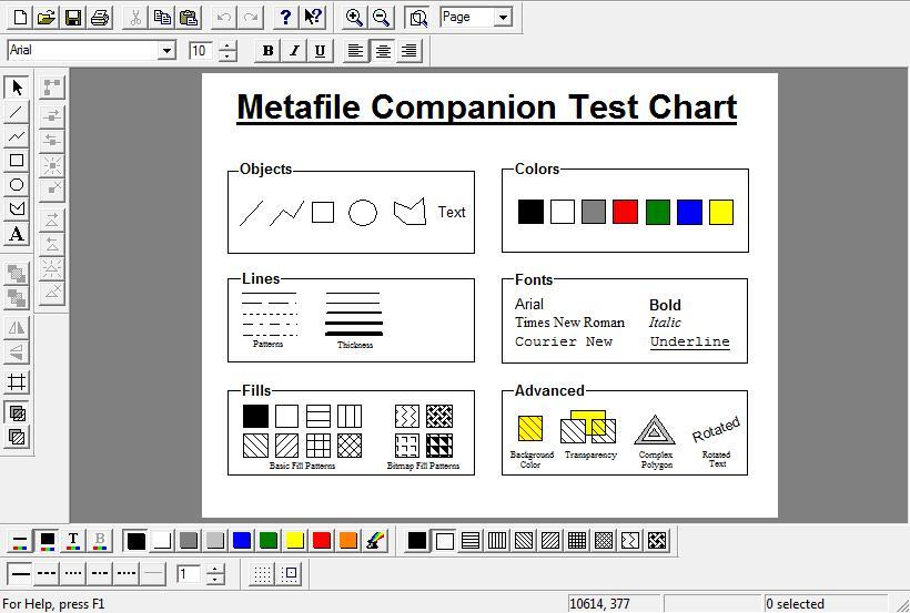 Meta File Drawing Metafile Companion download for free - SoftDeluxe