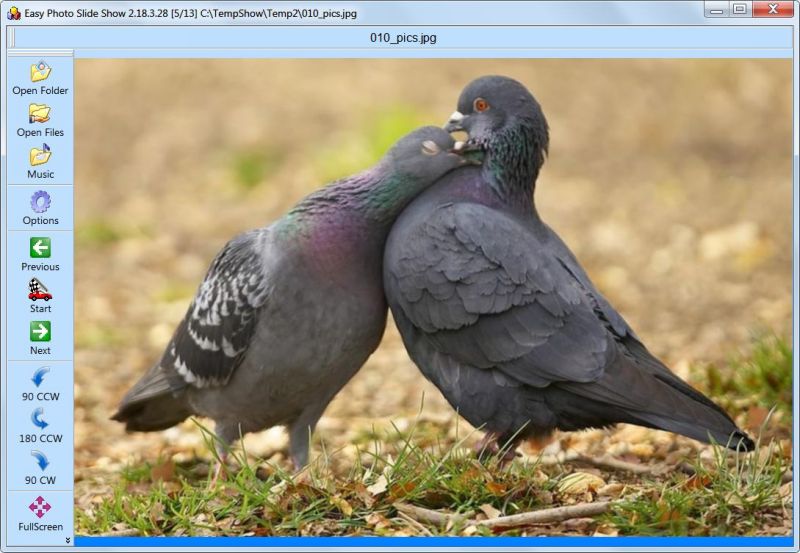 Easy Photo Slide Show - Screenshot #1