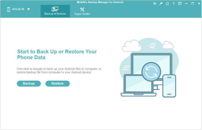 MobiKin Backup Manager for Android - Screenshot #1