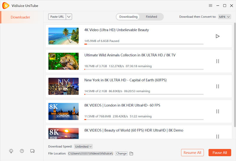 VidJuice UniTube latest version Get best Windows software