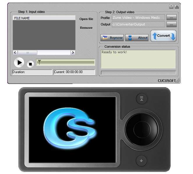 Cucusoft Zune Video Converter latest version Get best Windows software