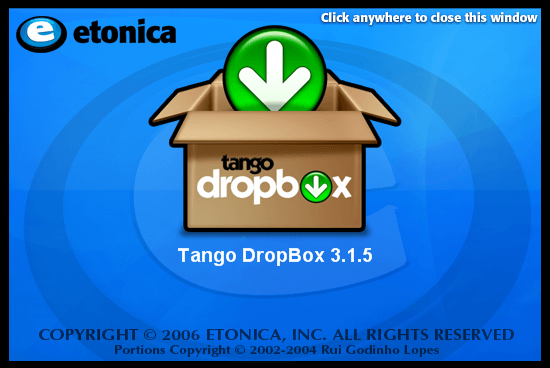Tango DropBox - Screenshot #1