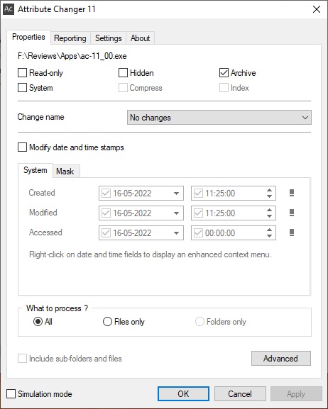 Attribute Changer - Screenshot #3