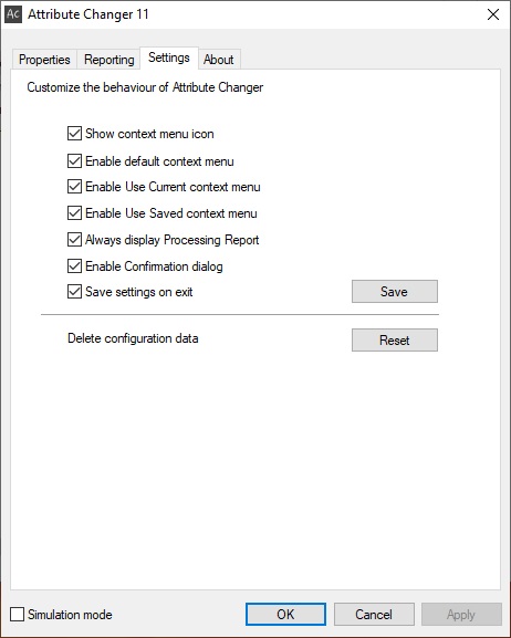 Attribute Changer - Screenshot #1