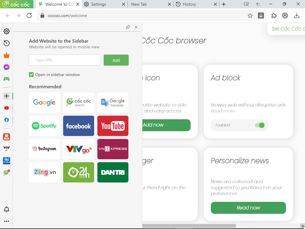 Cốc Cốc - Screenshot #3