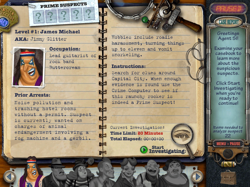 Mystery Case Files - Prime Suspects - Screenshot #10