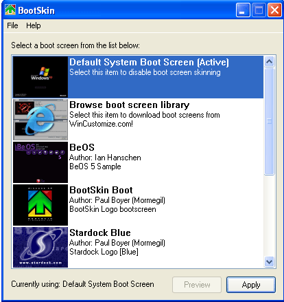 BootSkin - Screenshot #3