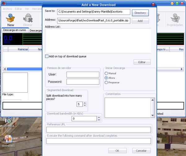 wxDownload Fast - Screenshot #3