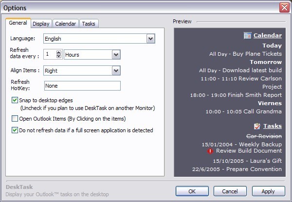 DeskTask latest version - Get best Windows software