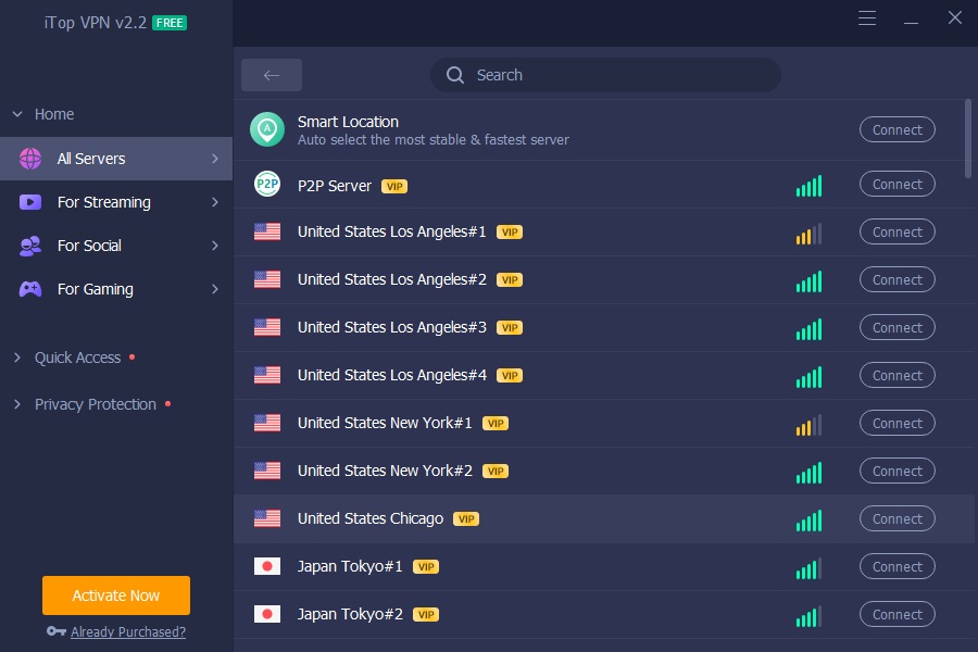 iTop VPN - Screenshot #10