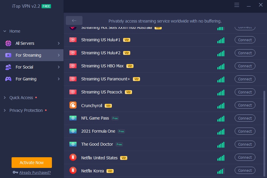 iTop VPN - Screenshot #9