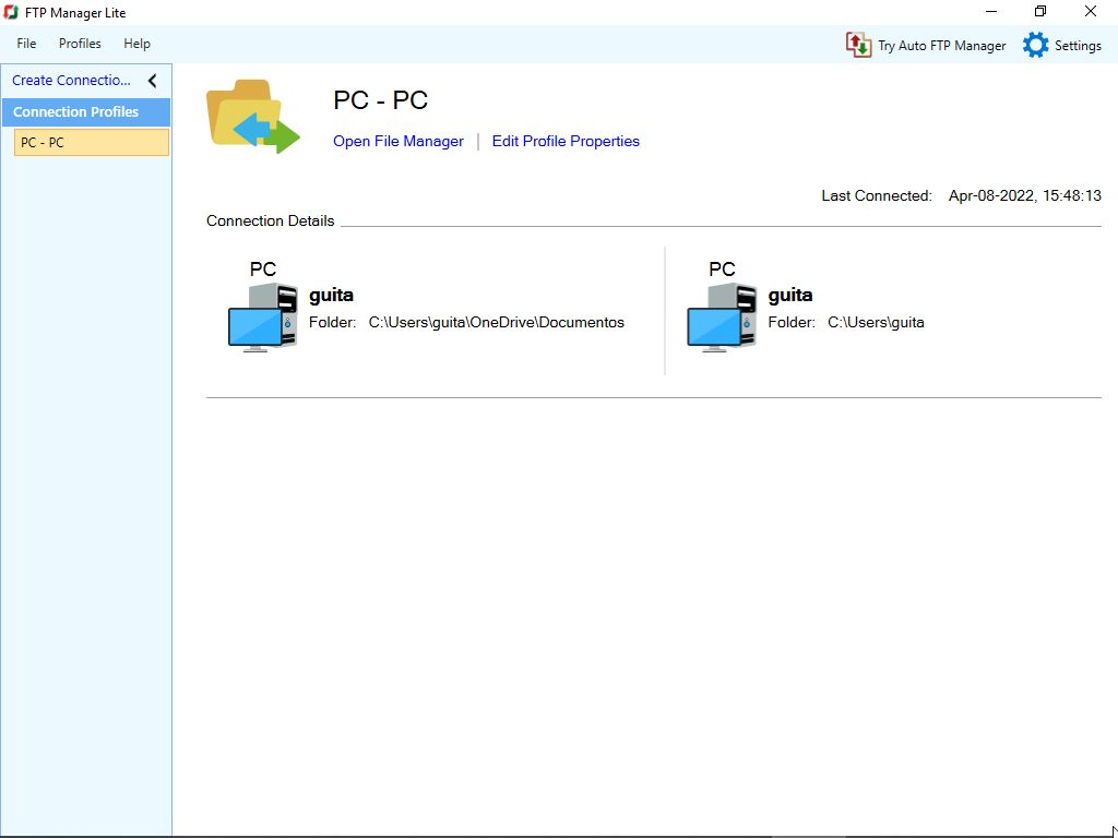 FTP Manager Lite download for free - SoftDeluxe