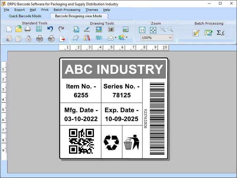 Barcode Generator for Distribution Industry latest version - Get best ...
