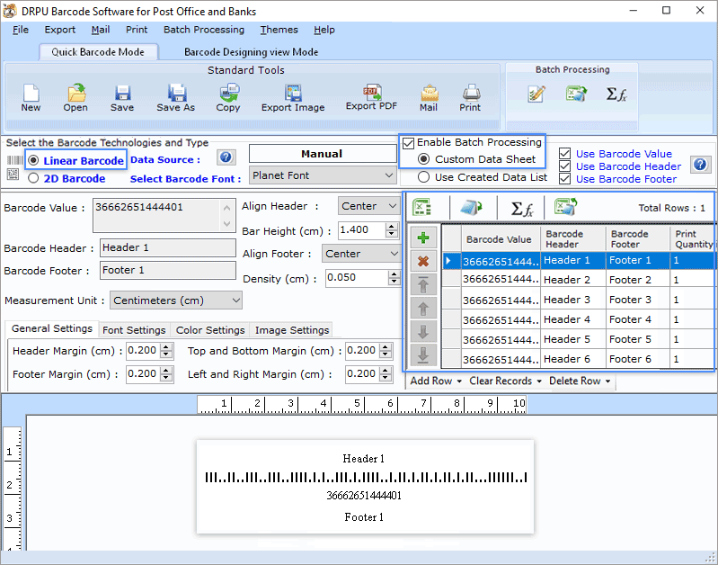 Barcode Generator for Post Office download for free SoftDeluxe