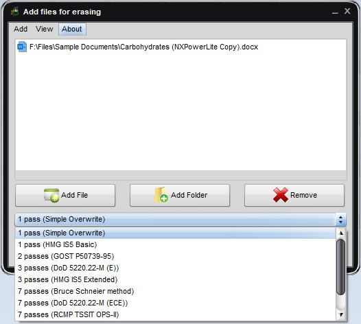 Soft4Boost Secure Eraser - Screenshot #2