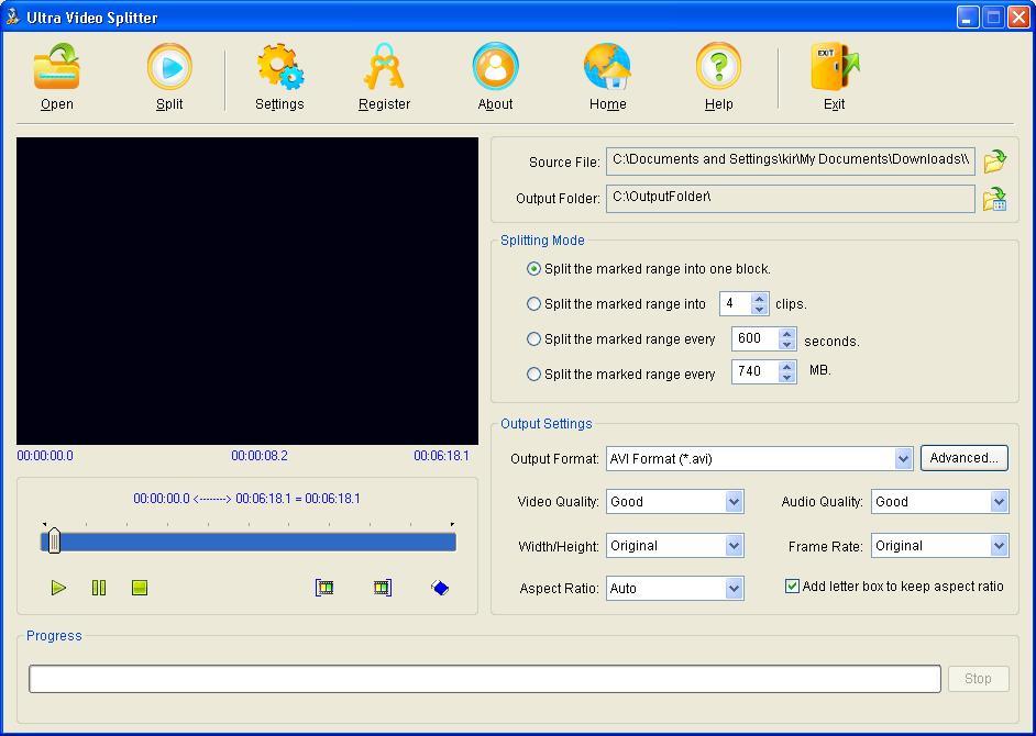 Ultra Video Splitter - Screenshot #14