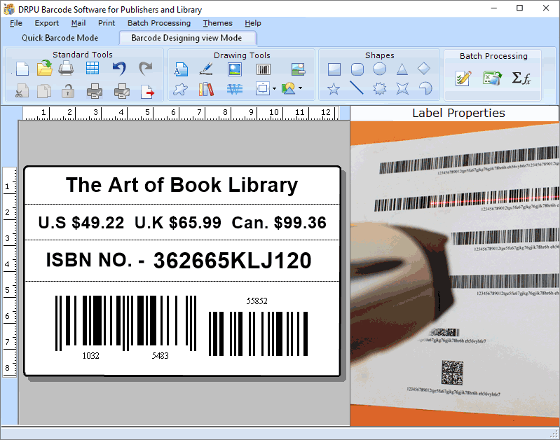 Excel Barcode Maker for Library Books latest version - Get best Windows ...