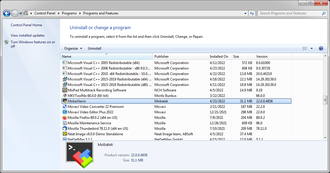 MobaXterm - Screenshot #2
