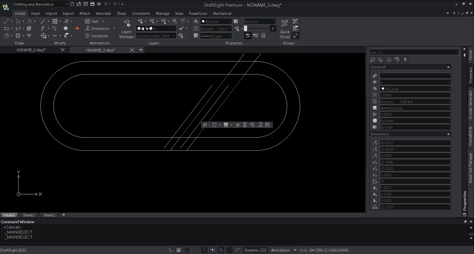 DraftSight - Screenshot #1