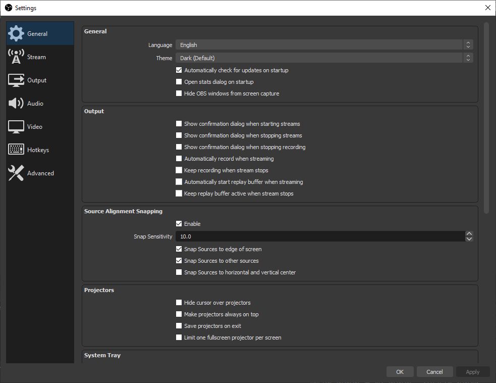 Open Broadcaster Software - Screenshot #3