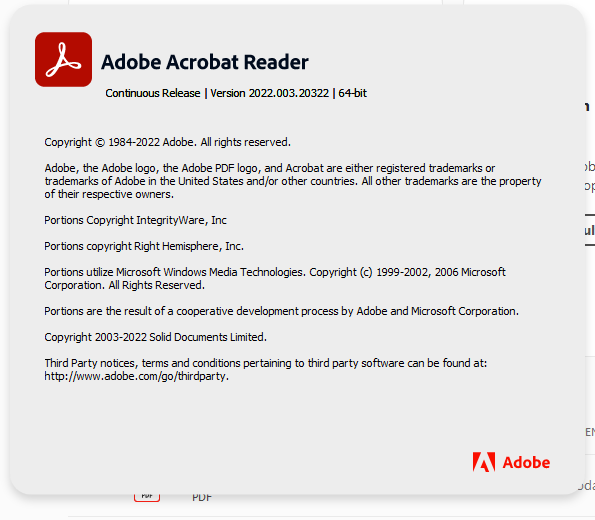 Adobe Acrobat Reader DC - Screenshot #3