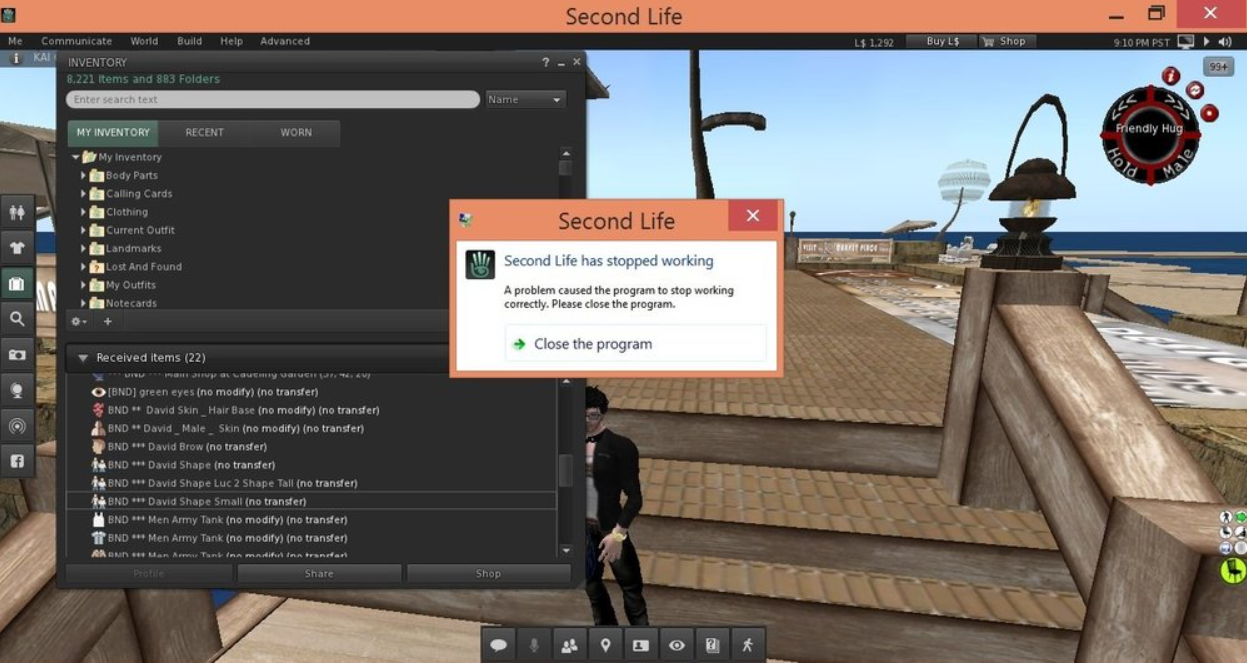 Second Life Viewer - Screenshot #1