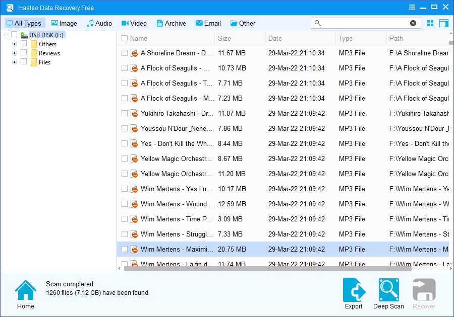 Hasleo Data Recovery - Screenshot #3