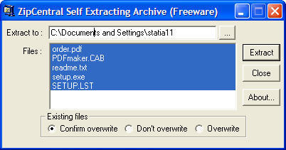 PDF Maker - Screenshot #1