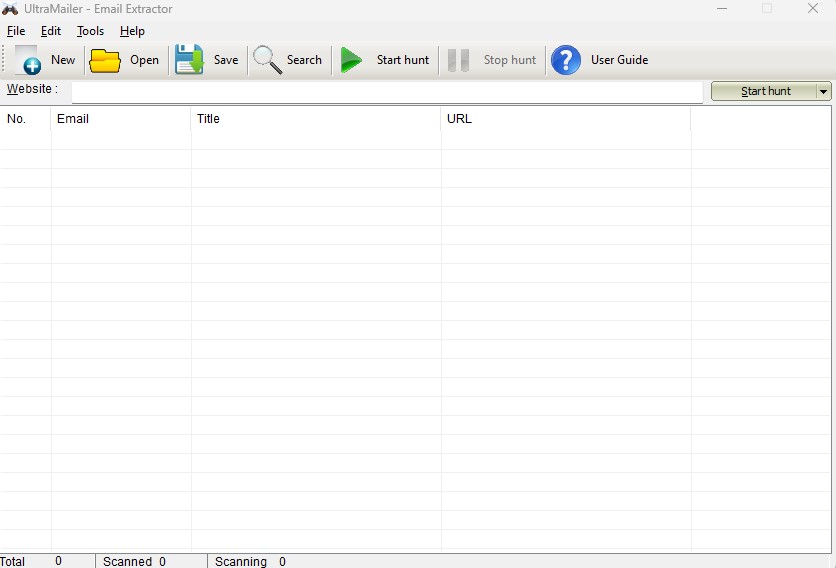 UltraMailer - Screenshot #1