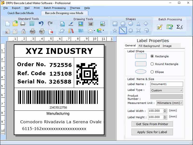 Barcode Label Software - Professional Edition latest version - Get best ...