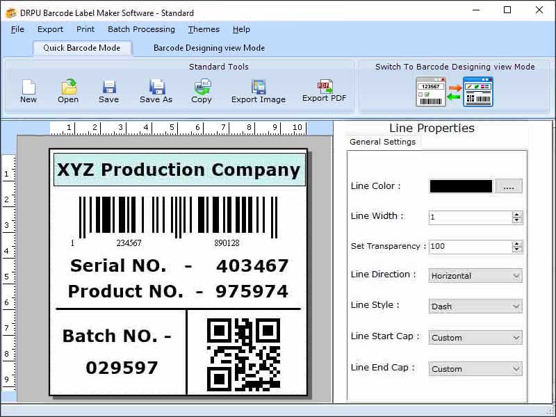 Barcode Generator - Standard Edition latest version - Get best Windows ...