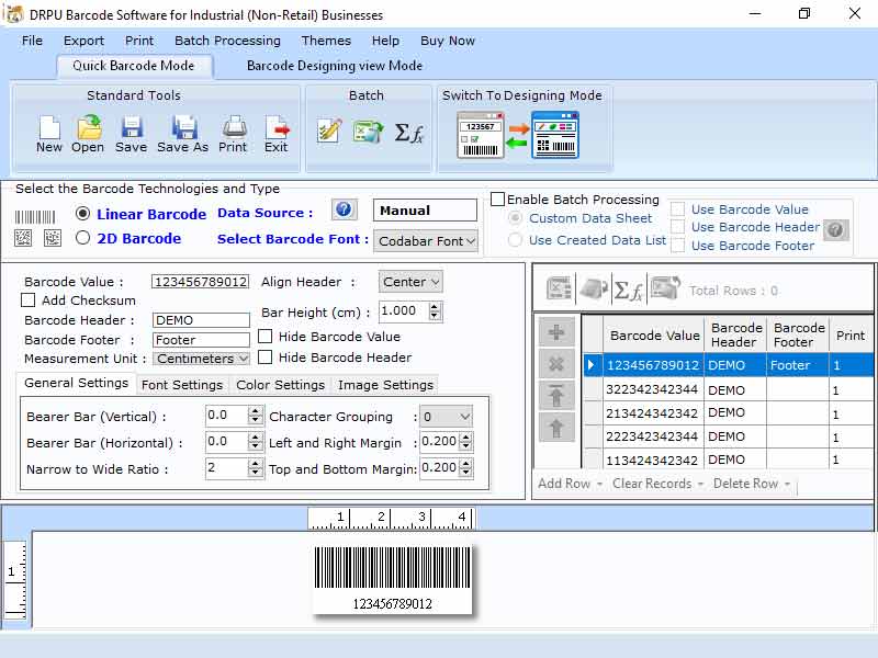Industrial, Manufacturing and Warehousing Industry Barcode Software ...