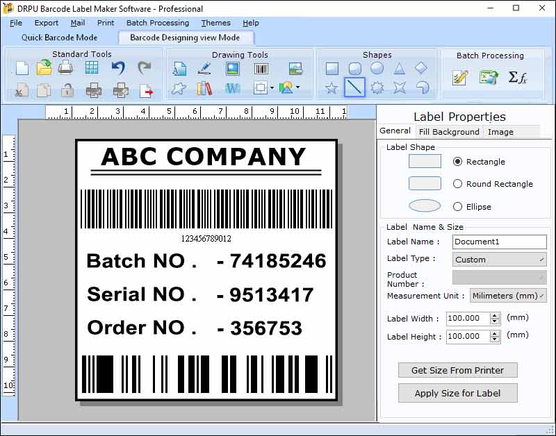 Barcode Generator - Professional Edition latest version - Get best ...