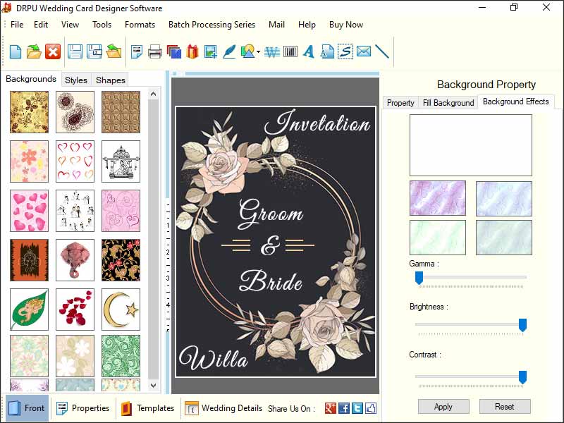 WWedding Cards Maker Software latest version - Get best Windows software