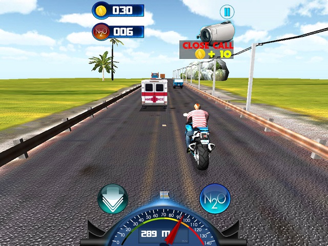 City Moto Racer - Screenshot #1