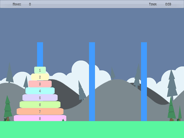 Tower of Hanoi - Screenshot #2