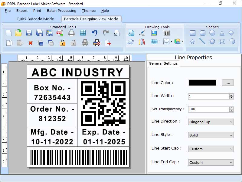Contoh Sticker Program Standard Barcode Sticker Creator Program download for free - SoftDeluxe