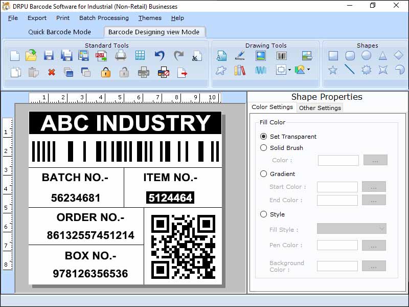 Warehouse Barcode Label Printing Tool latest version - Get best Windows ...