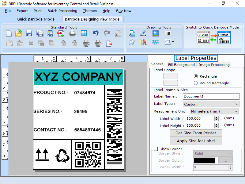 Logistics Barcode Label Making Software download for free SoftDeluxe