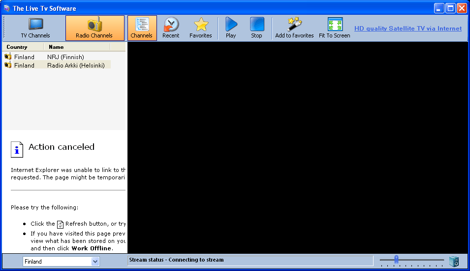 Free Live TV - Screenshot #2