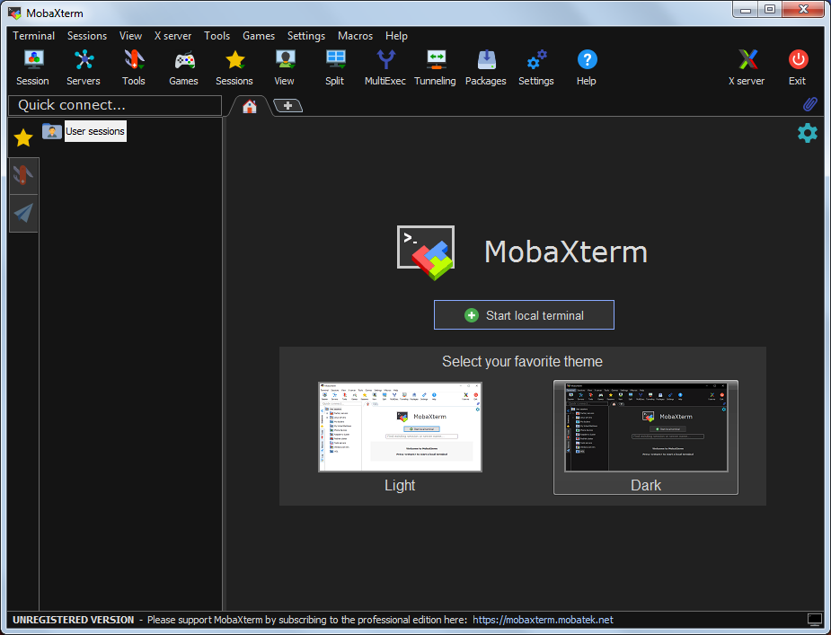 MobaXterm - Screenshot #1